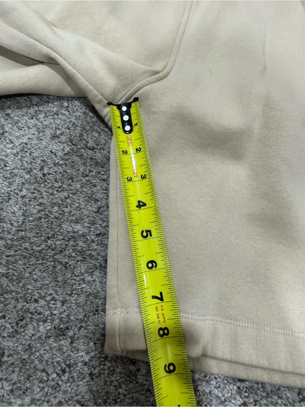 Red Bull KTM Racing Team Beige Fleece Joggers Sweatpants Men’s Size M